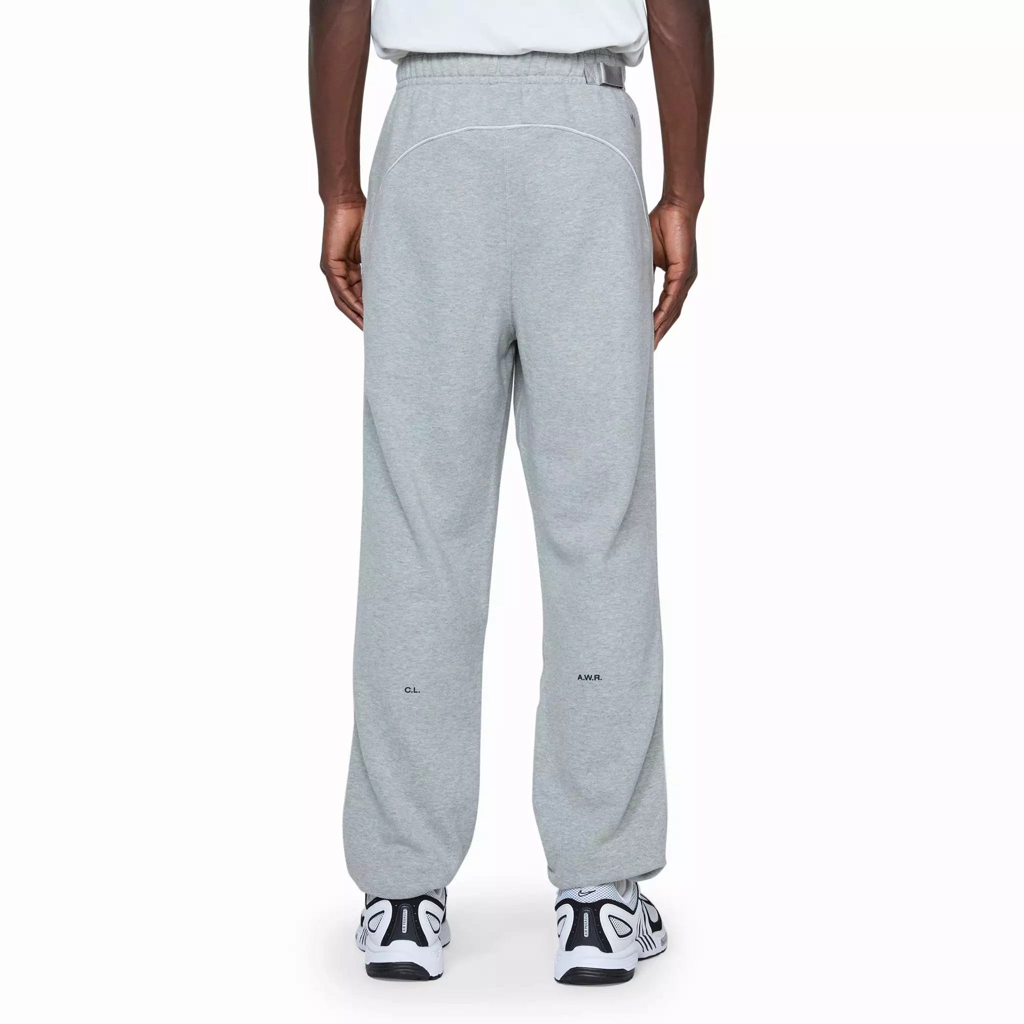 NOCTA Fleece Pant Dark Grey Heather | Matte Silver | Black