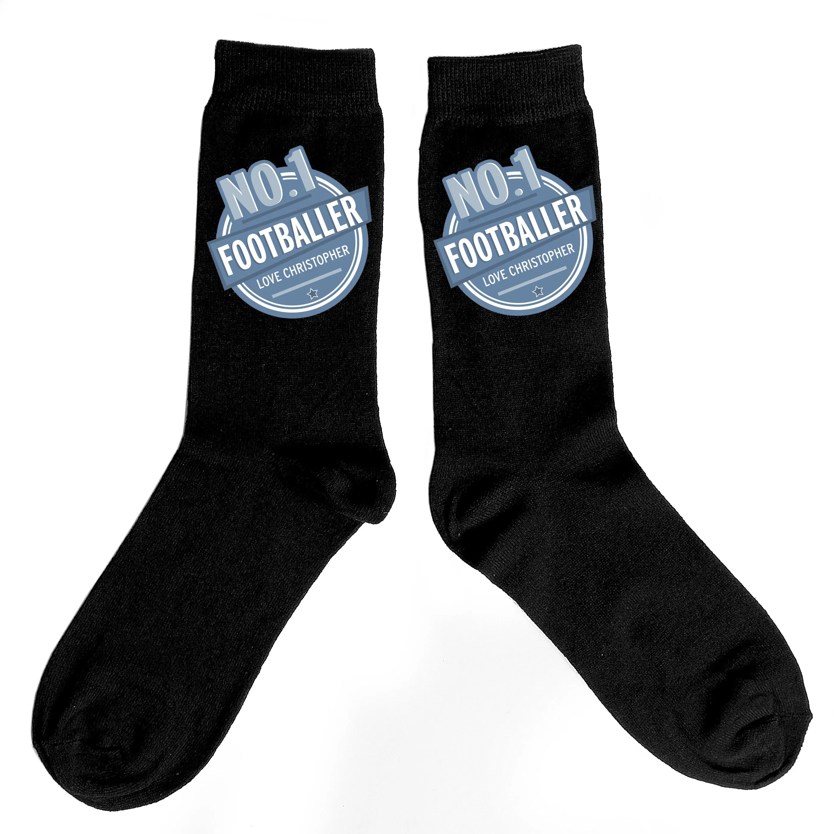 Personalised No.1 Men's Socks