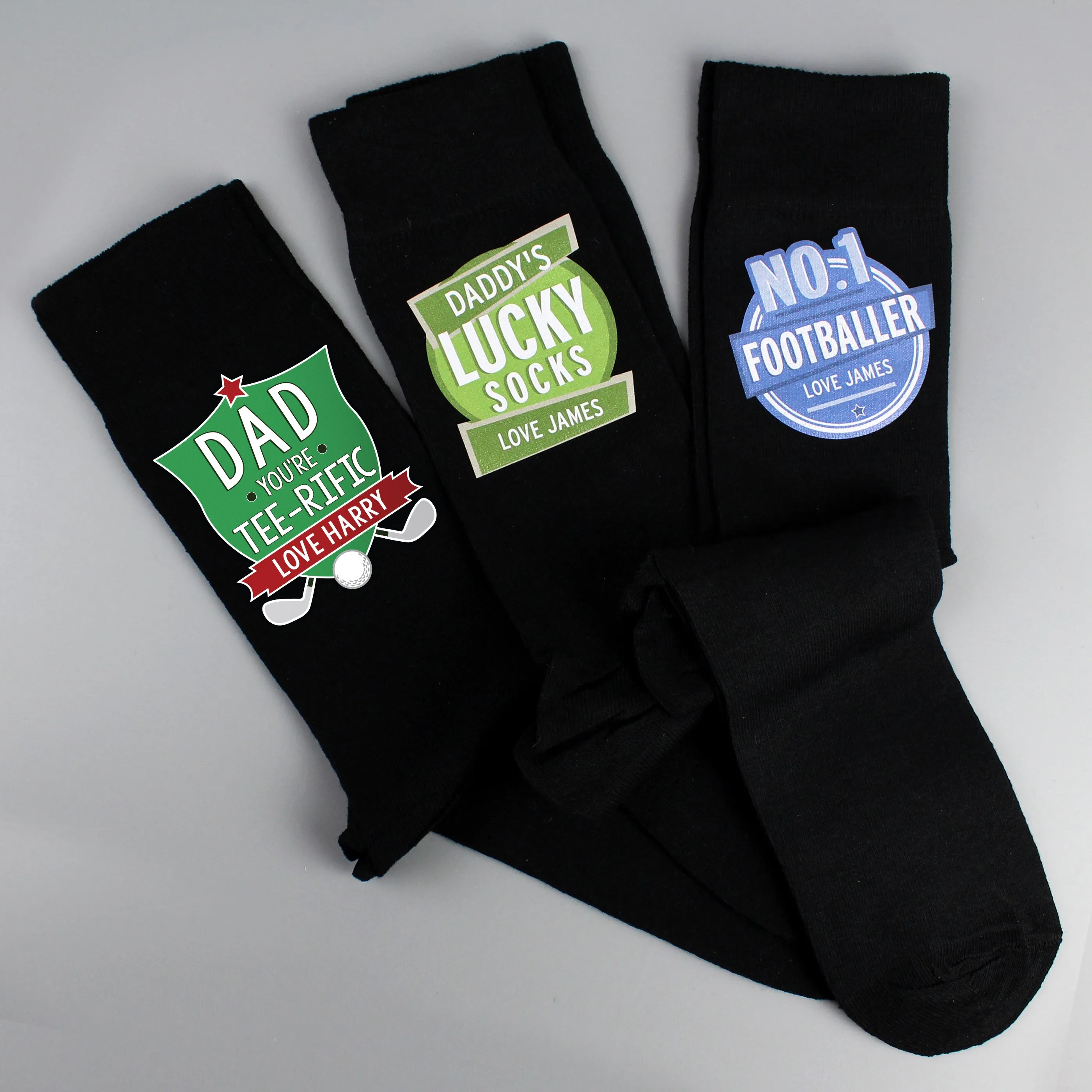 Personalised No.1 Men's Socks