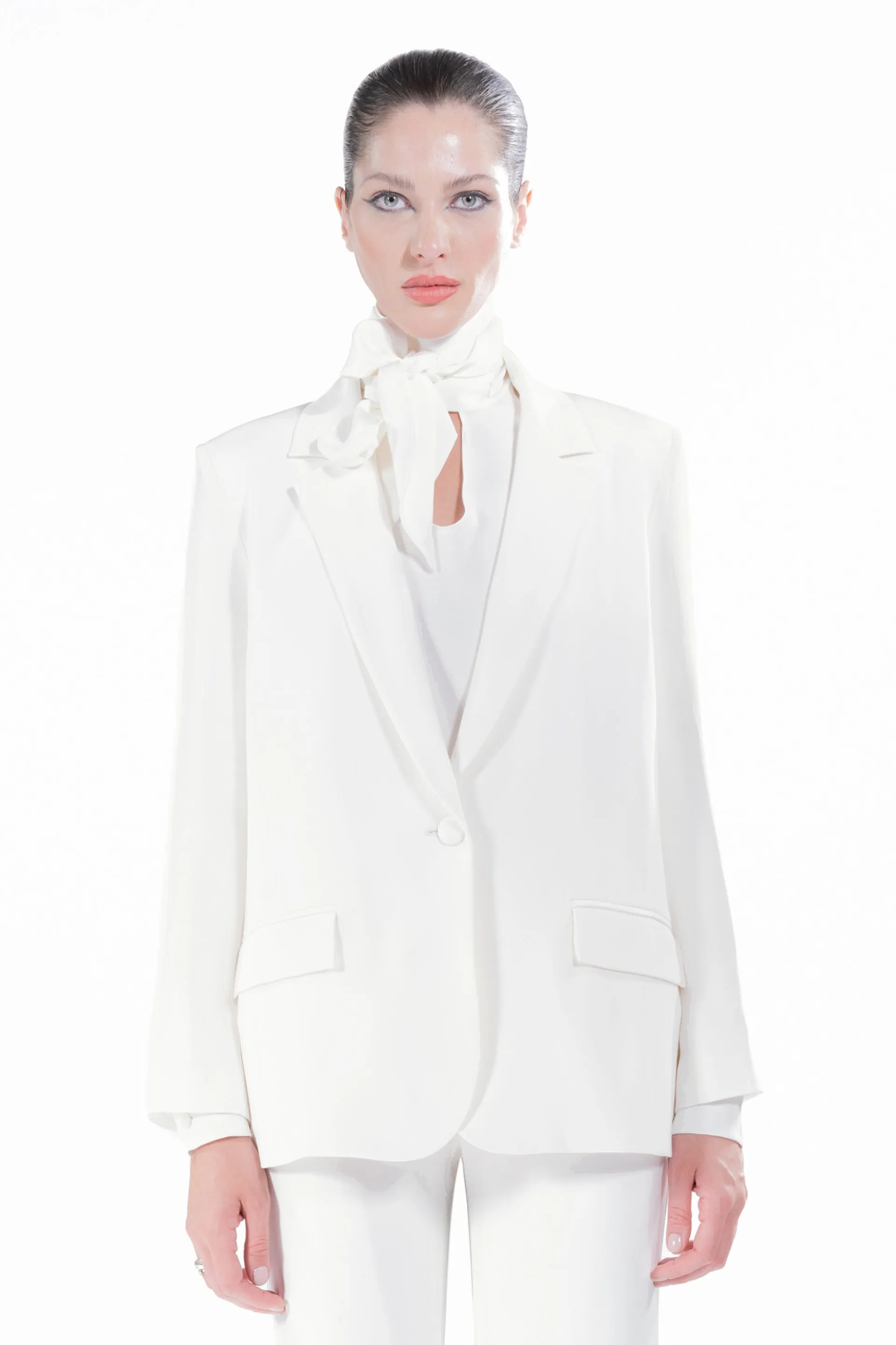 'Powdered Sugar' Slim Blazer