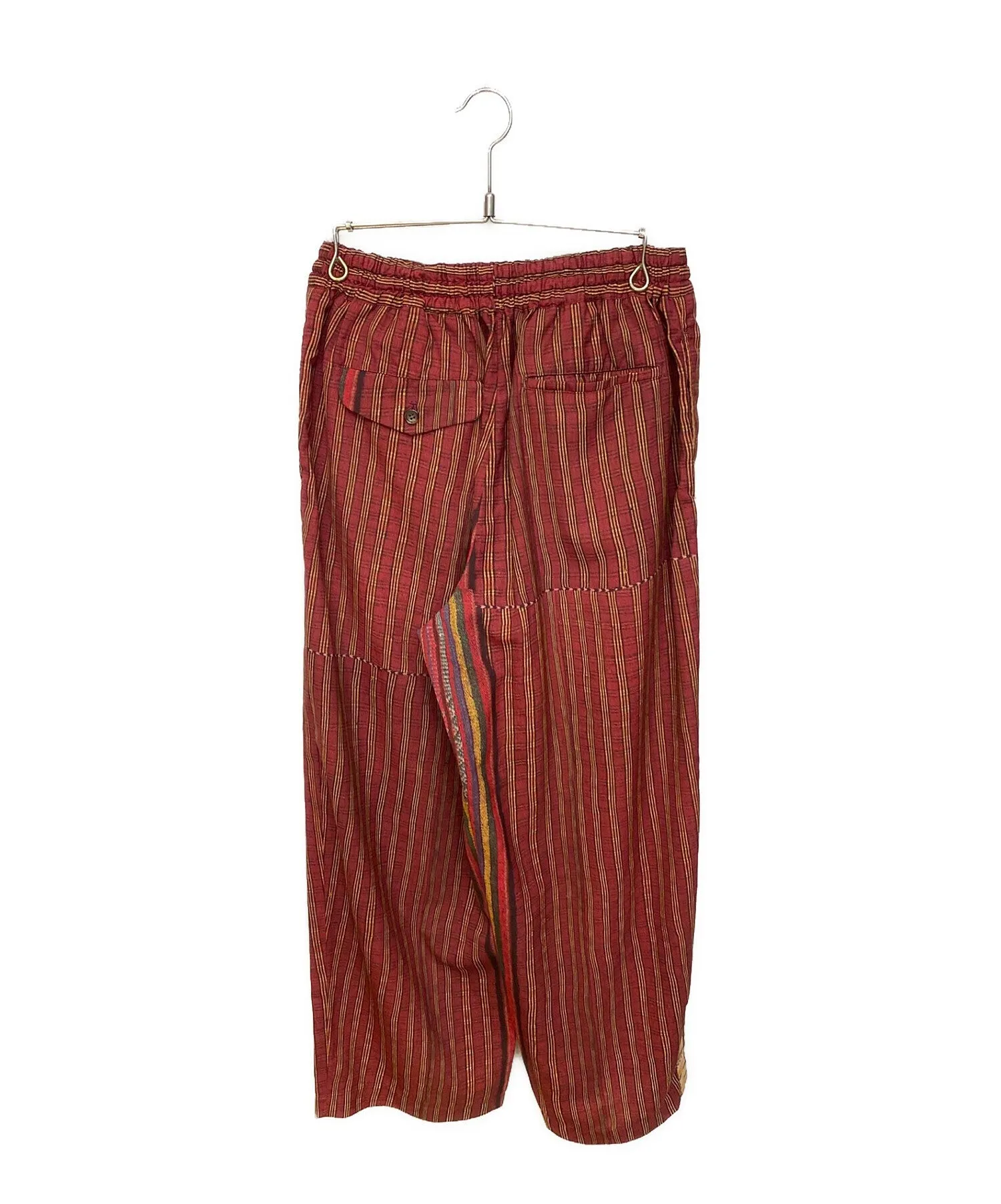 [Pre-owned] COMME des GARCONS HOMME PLUS 92SS Ethnic Period Transcription Print Wide Pants/Archive PP-11021M/AD1991