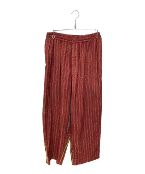 [Pre-owned] COMME des GARCONS HOMME PLUS 92SS Ethnic Period Transcription Print Wide Pants/Archive PP-11021M/AD1991