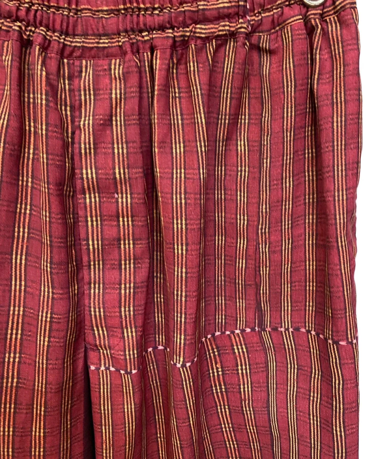 [Pre-owned] COMME des GARCONS HOMME PLUS 92SS Ethnic Period Transcription Print Wide Pants/Archive PP-11021M/AD1991