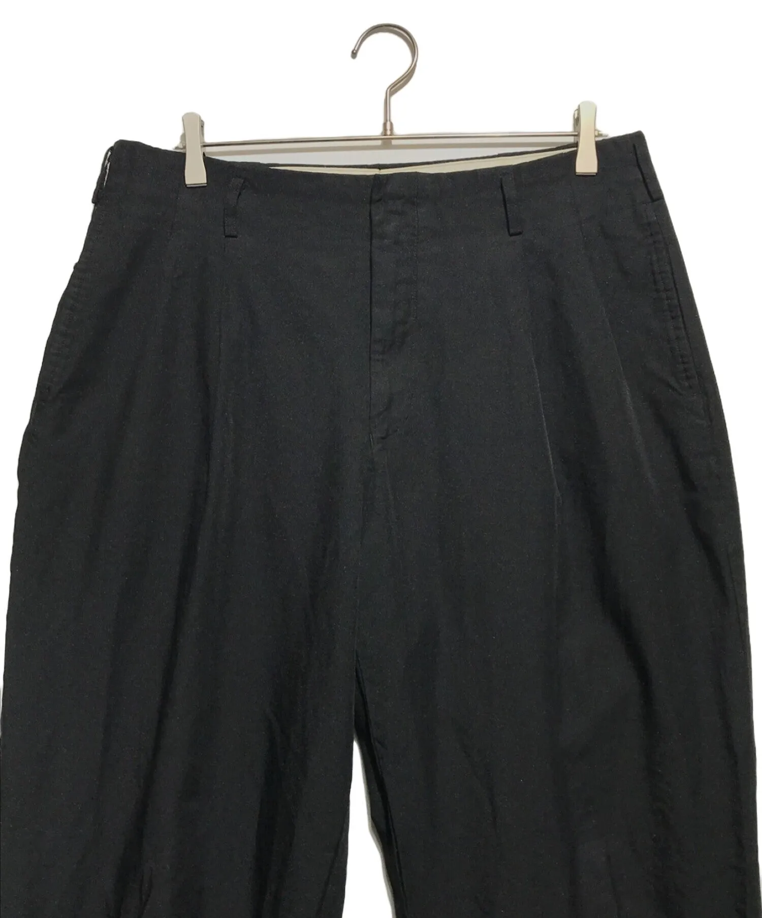 [Pre-owned] COMME des GARCONS HOMME PLUS poly shrunken wide pants PA-P045