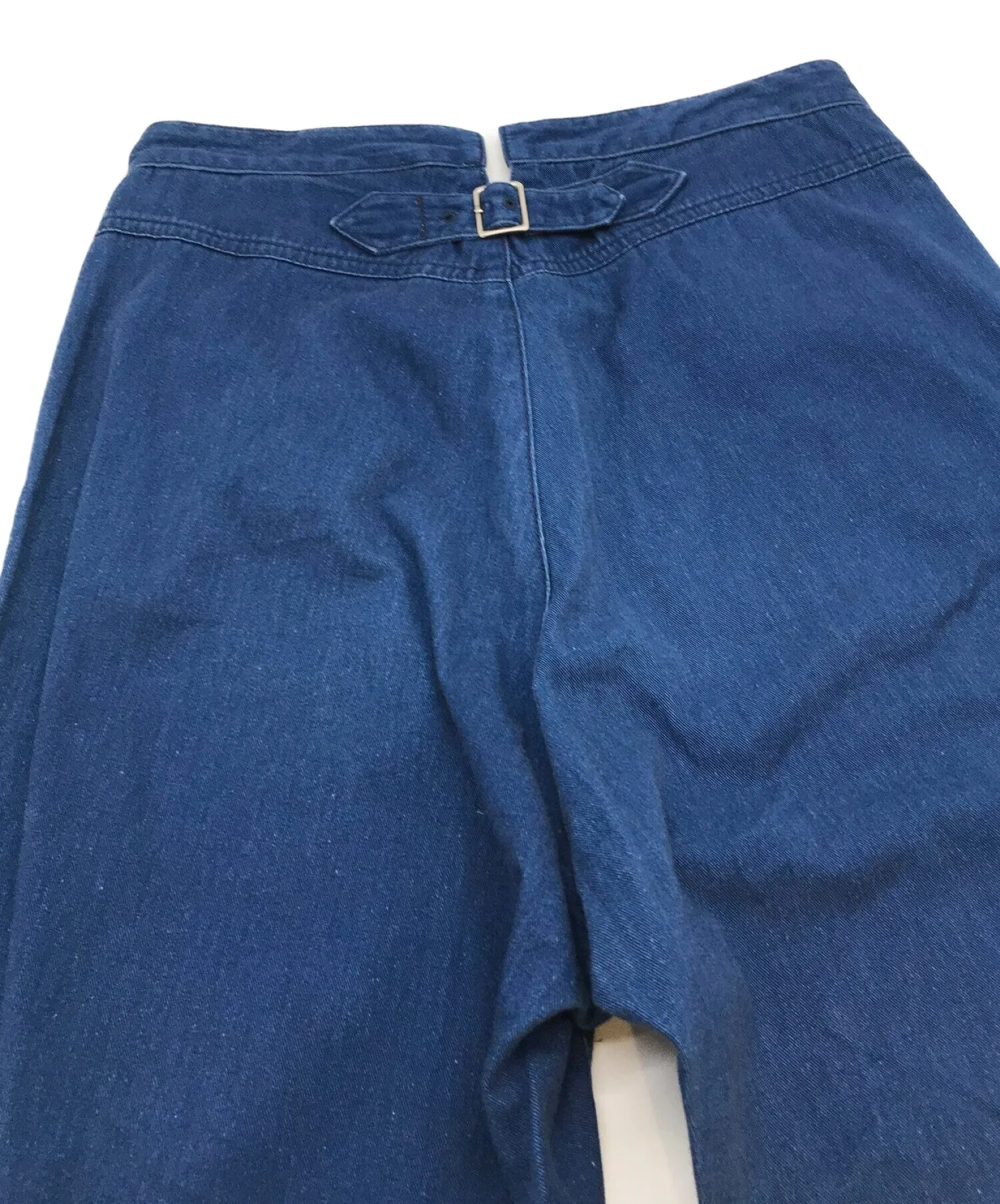 [Pre-owned] tricot COMME des GARCONS Indigo wide work pants TO-P050