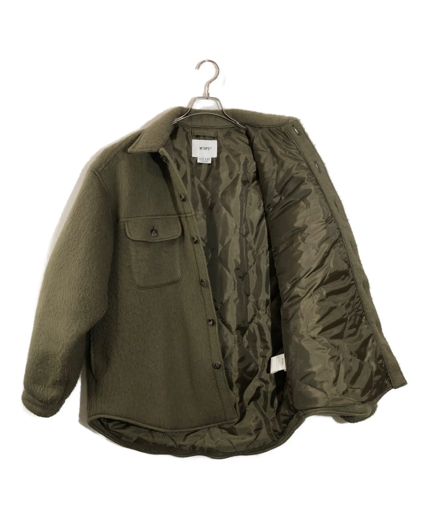 [Pre-owned] WTAPS shaggy shirt jacket 222wvdt-jkm03