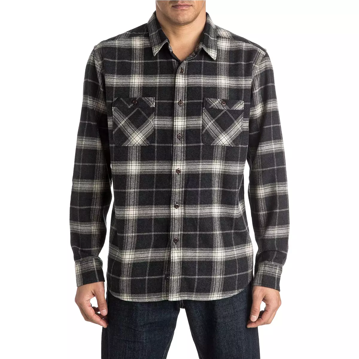 Quiksilver Go Forth Men's Button Up Long-Sleeve Shirts (Brand New)