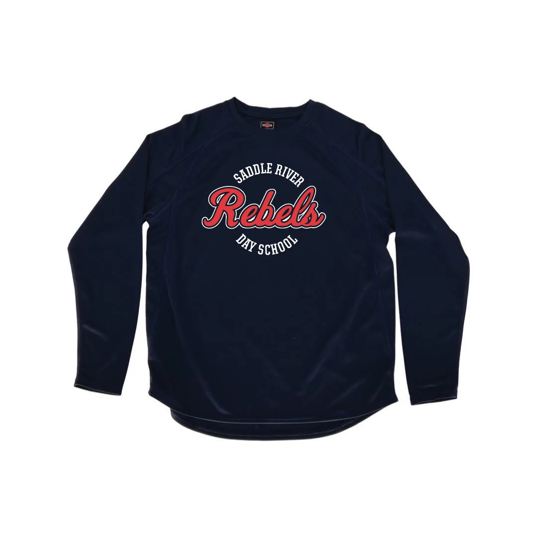 Retro Rebels Shirts & Skins Youth Competitor Long Sleeve Training Shirt