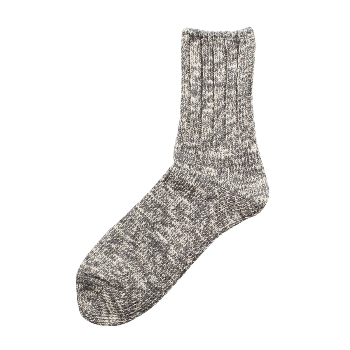 RoToTo - Low Gauge Slub Socks - Medium Gray