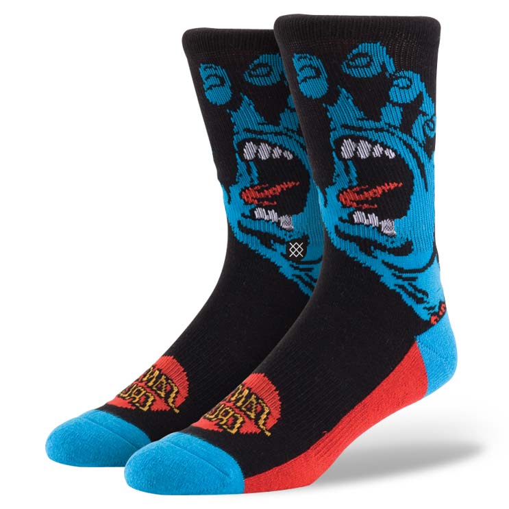 STANCE X SANTA CRUZ SCREAMING HAND BLACK