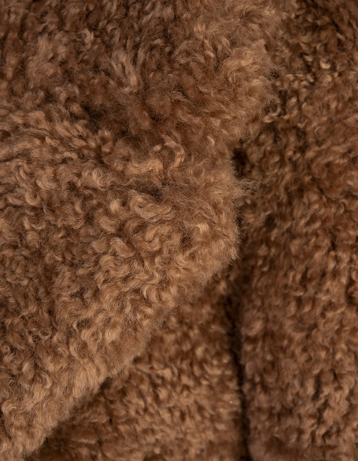 STELLA MCCARTNEY Camel Teddy Coat