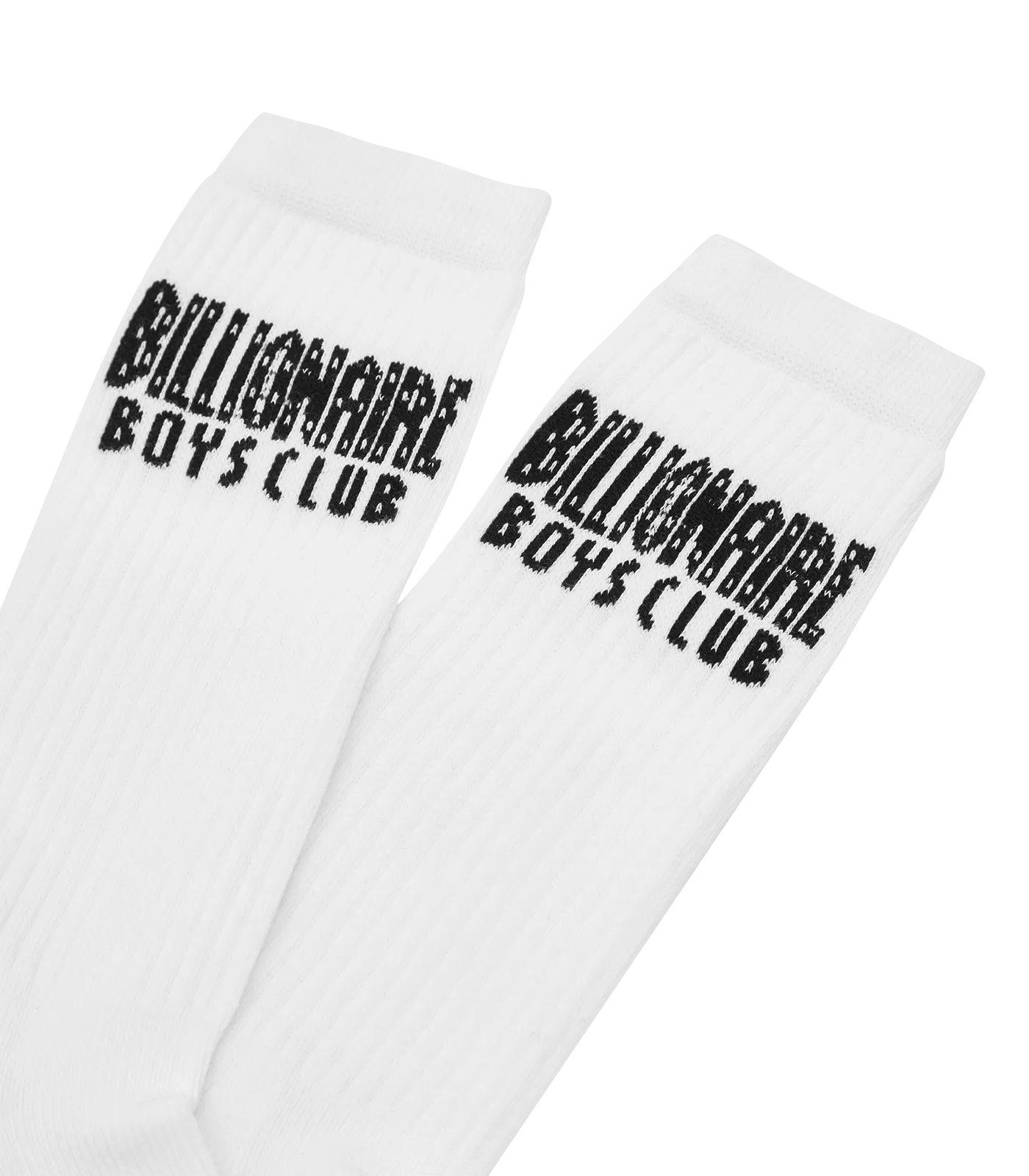 STRAIGHT LOGO SOCKS - WHITE