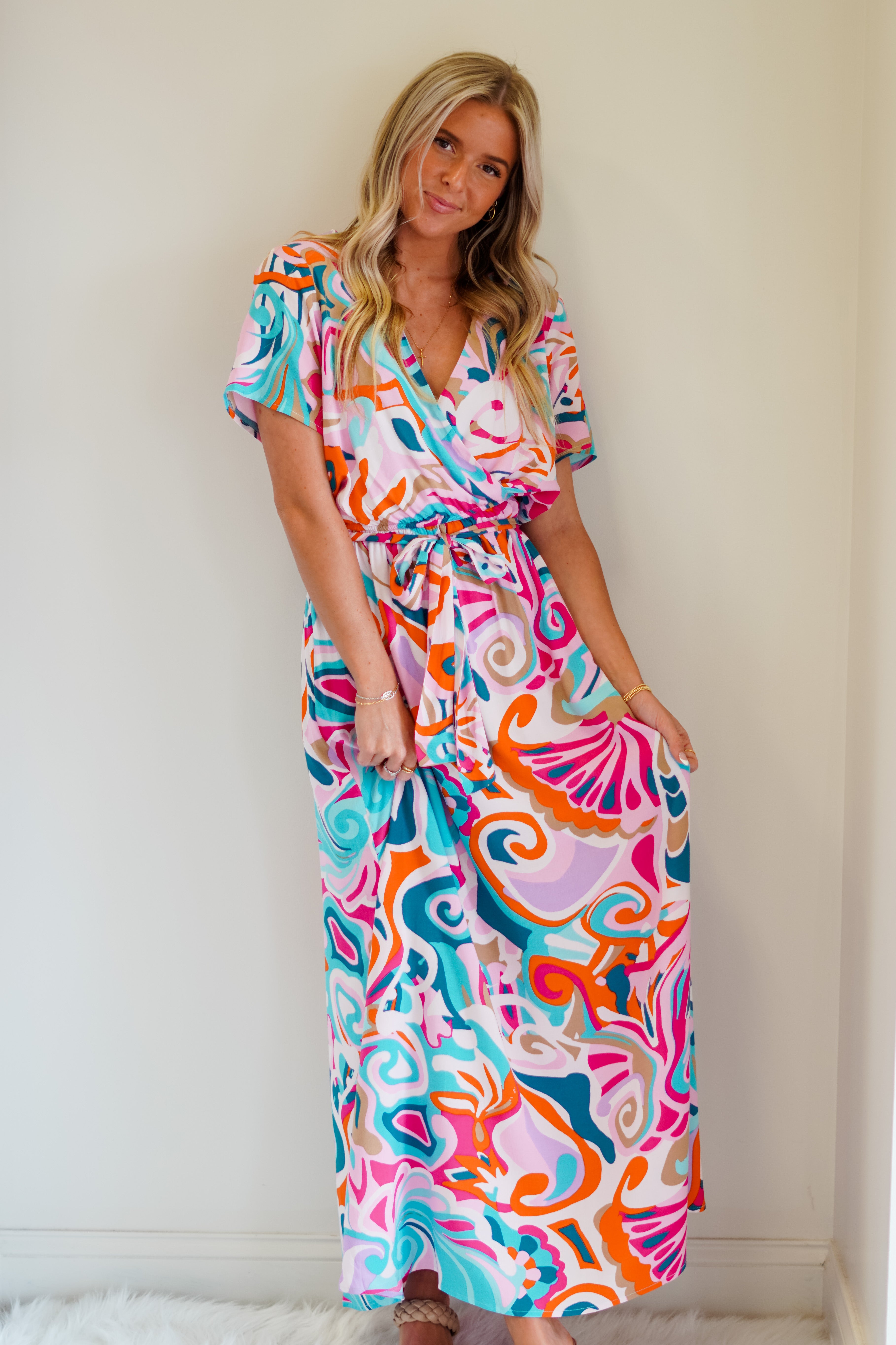 Summer Printed Maxi Dress