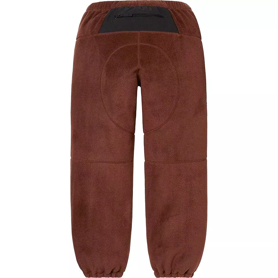 Supreme/The North Face Steep Tech Fleece Pant (Brown)