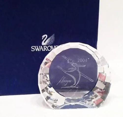 Swarovski SCS 2004 Magic of Dance Crystal Paperweight Anna Large 60mm #660295