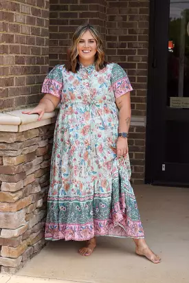 Tina Lush Floral Maxi Dress