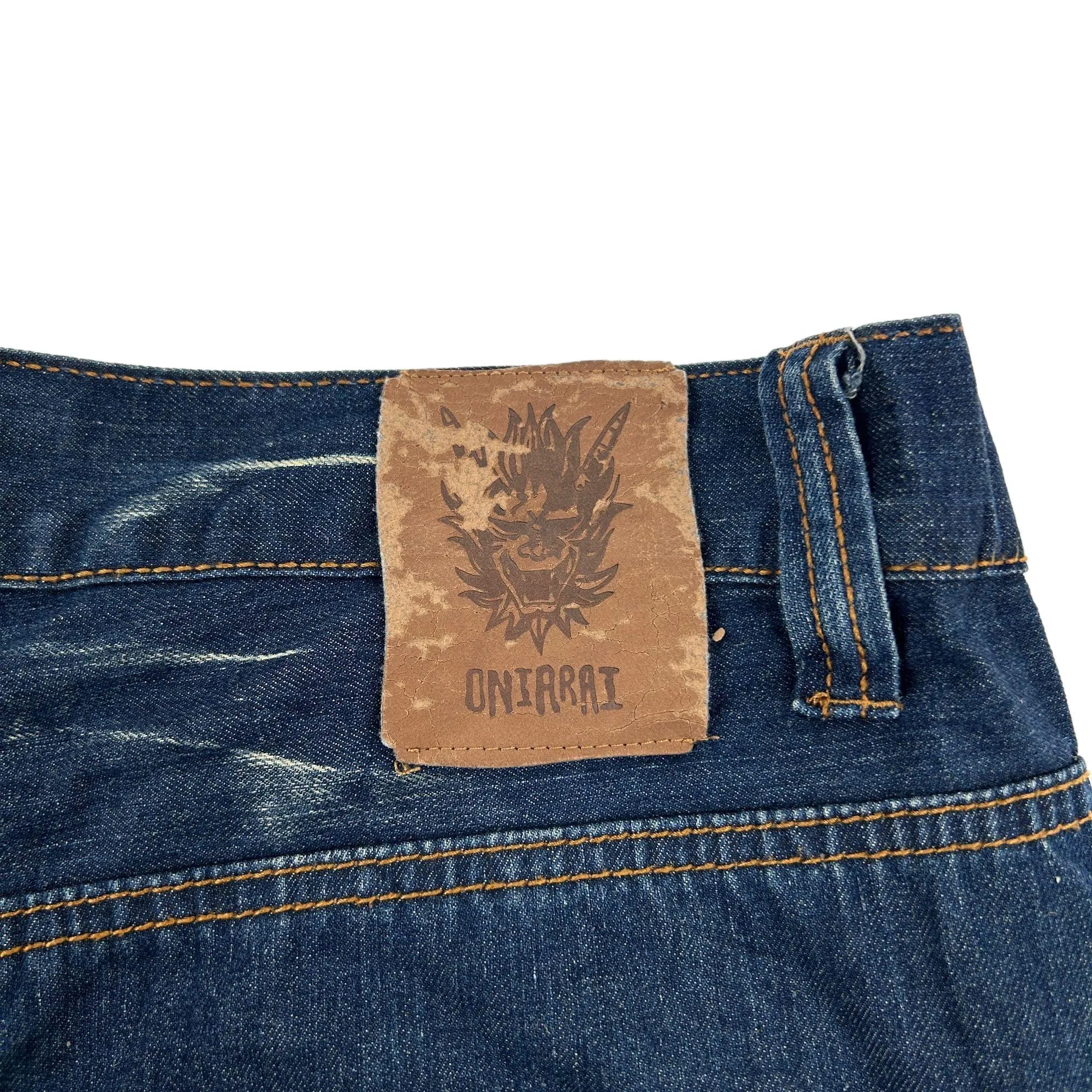 Vintage Oniarai Japanese Denim Jeans Size W32