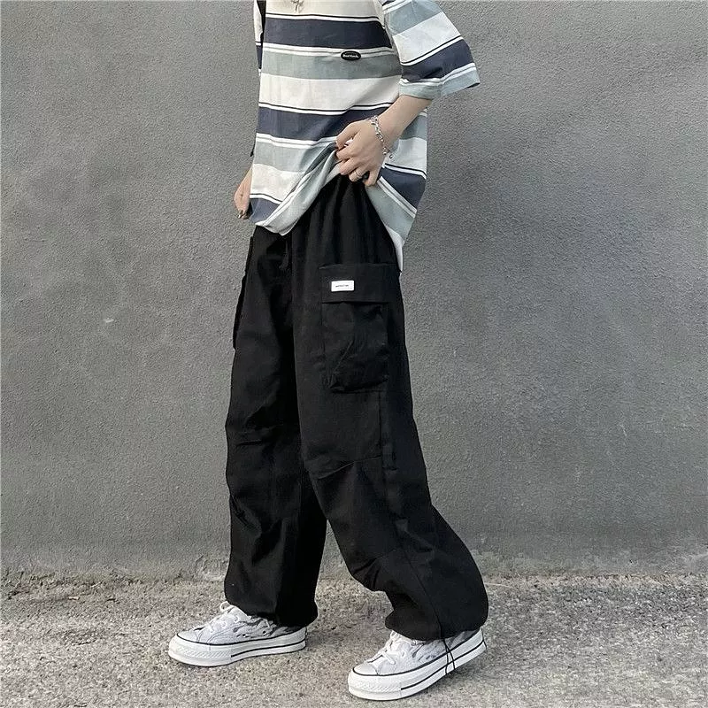 Wide-Leg Cargo Pants dd34