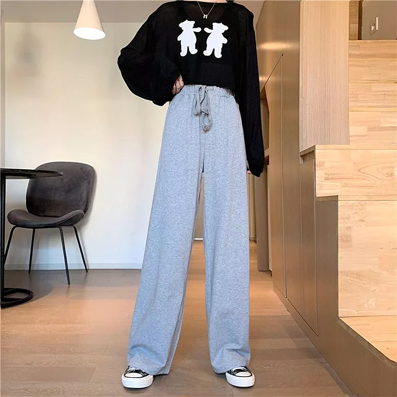 Wide-Leg Sweatpants dd35