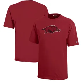 Youth Champion Cardinal Arkansas Razorbacks Jersey T-Shirt