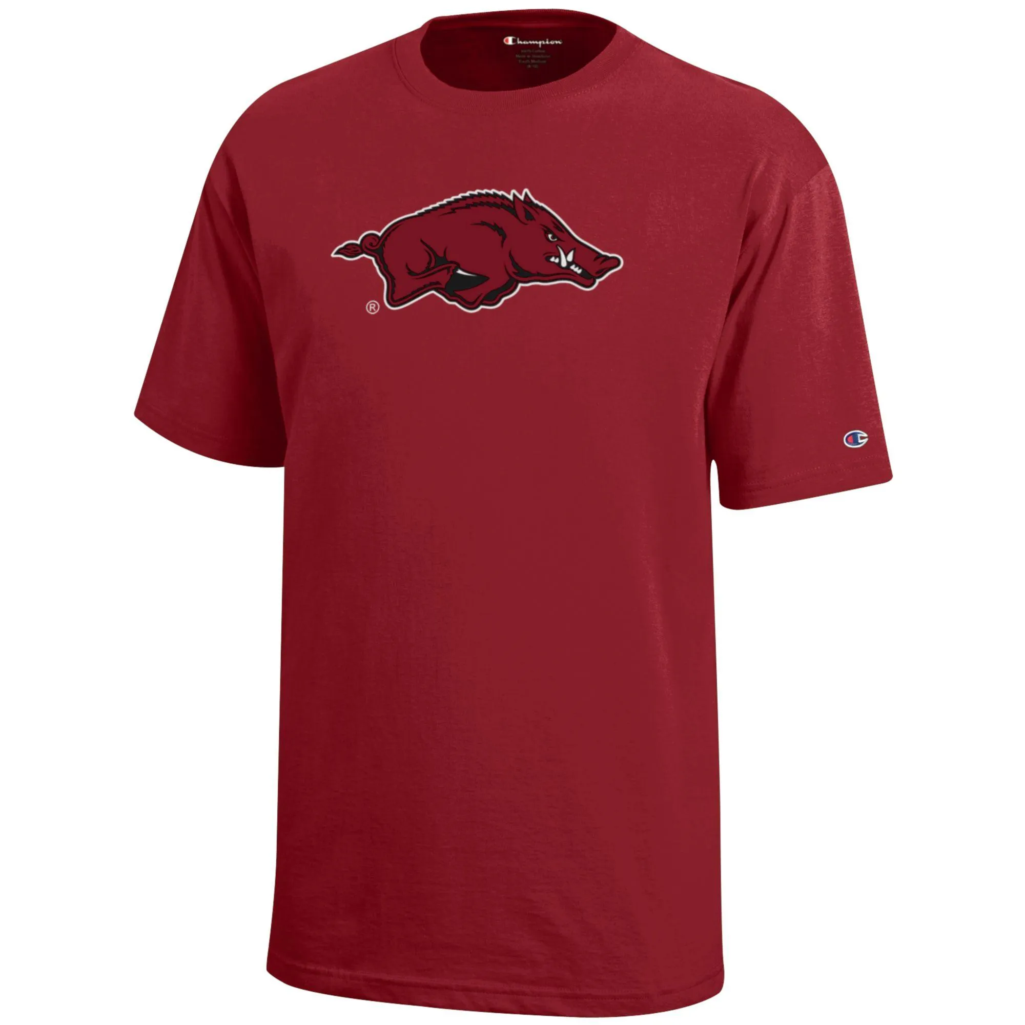 Youth Champion Cardinal Arkansas Razorbacks Jersey T-Shirt